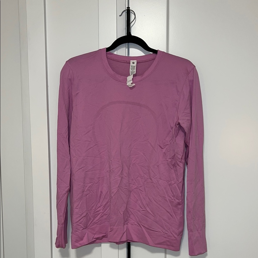 Lululemon Swiftly Long Sleeve Shirt - Pink size 8